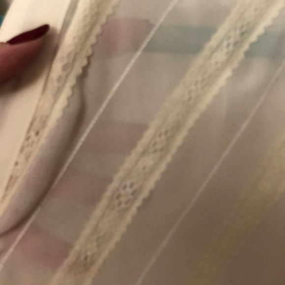 Motto Your Style Mantra long sleeve sheer blouse - Picture 6 of 6